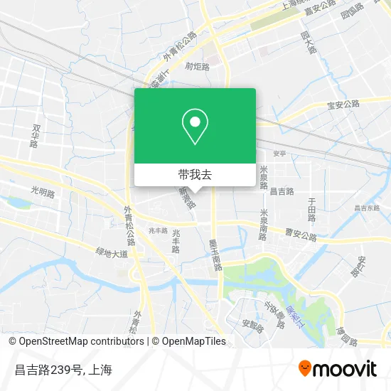 昌吉路239号地图