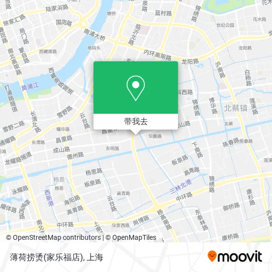 薄荷捞烫(家乐福店)地图