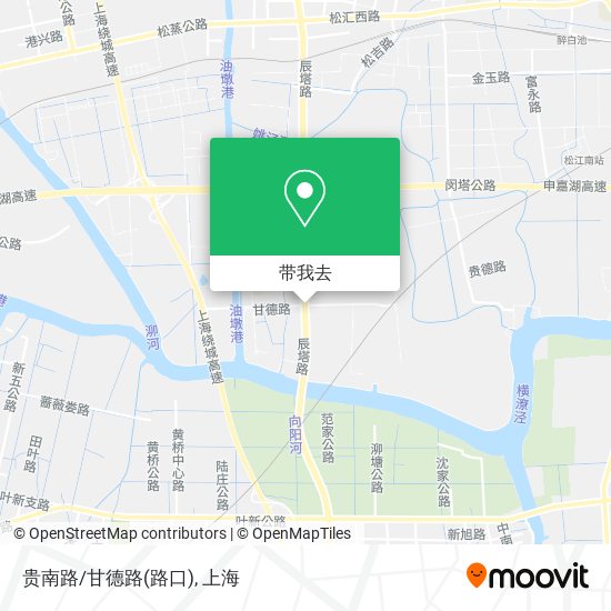 贵南路/甘德路(路口)地图