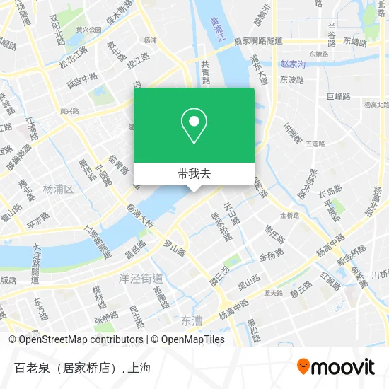 百老泉（居家桥店）地图