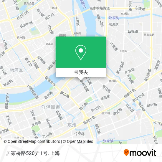 居家桥路520弄1号地图