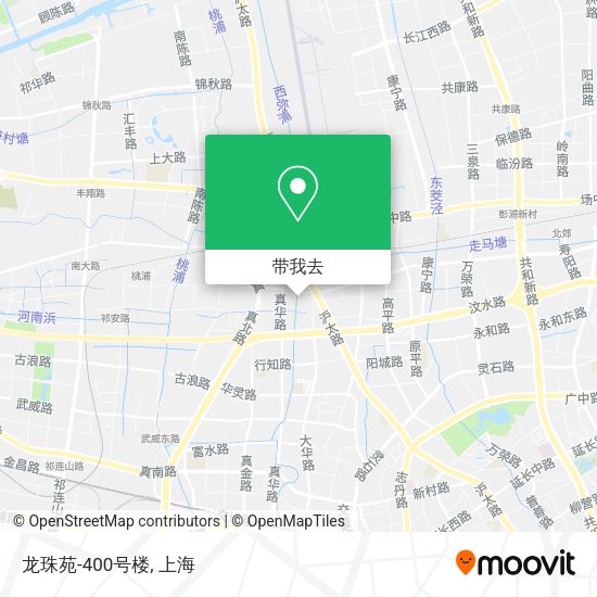 龙珠苑-400号楼地图