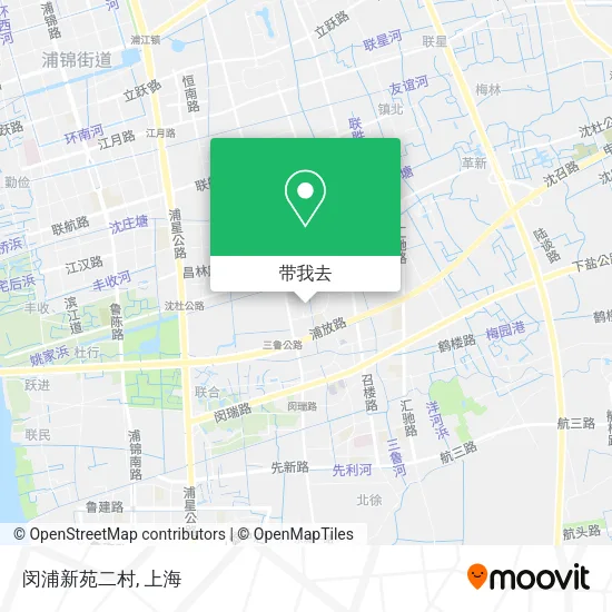 闵浦新苑二村地图