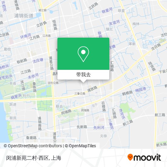 闵浦新苑二村-西区地图