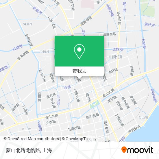 蒙山北路龙皓路地图