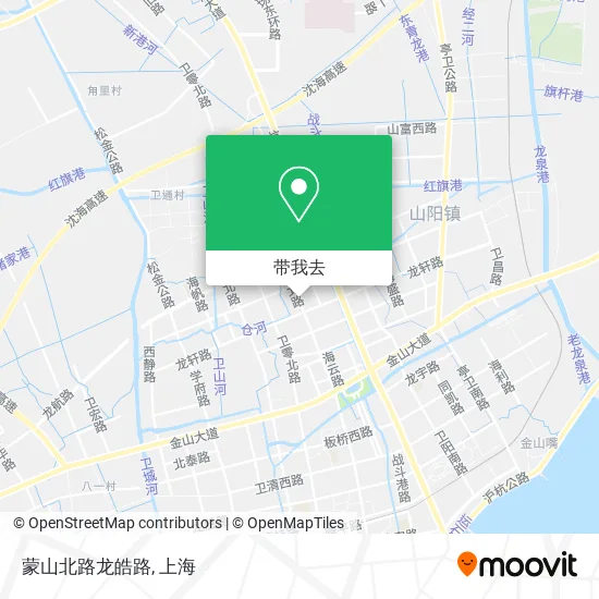 蒙山北路龙皓路地图
