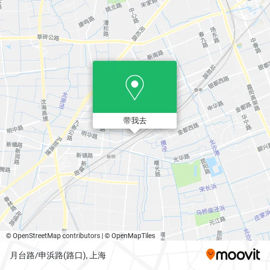 月台路/申浜路(路口)地图