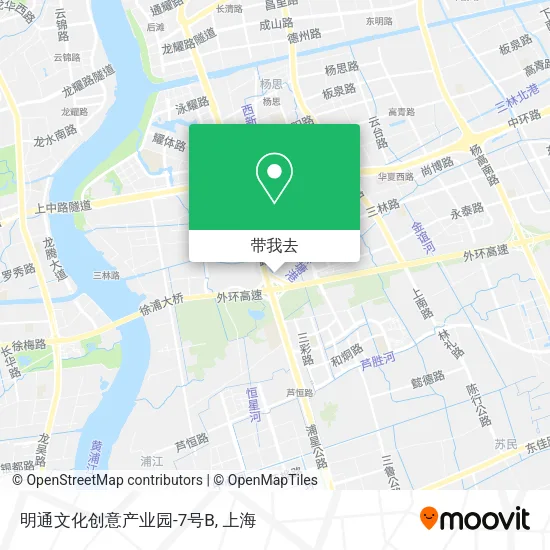 明通文化创意产业园-7号B地图