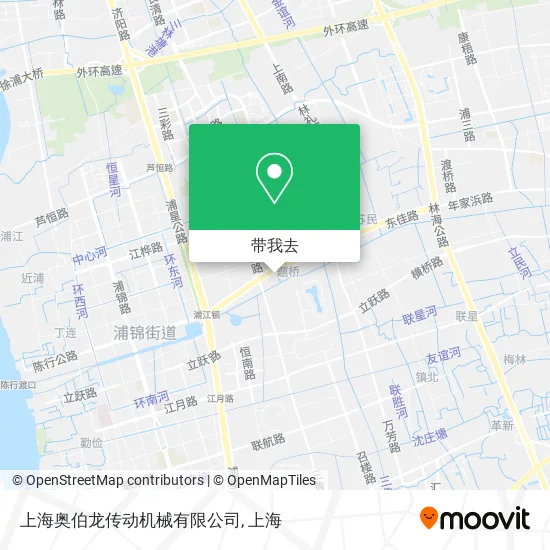上海奥伯龙传动机械有限公司地图