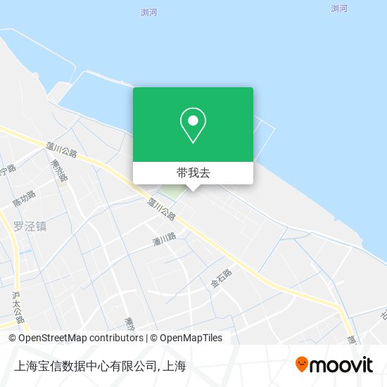 上海宝信数据中心有限公司地图