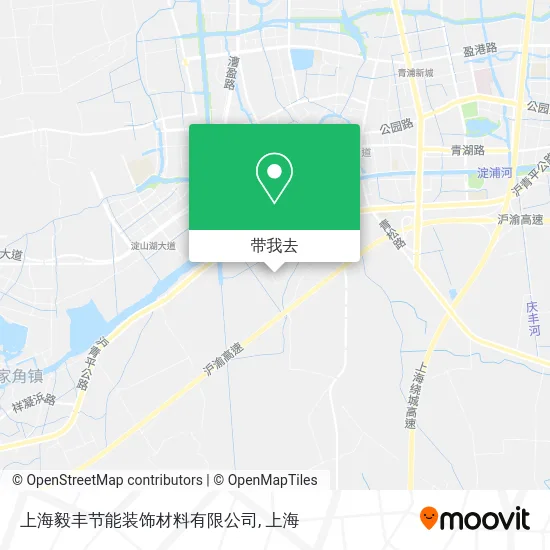 上海毅丰节能装饰材料有限公司地图
