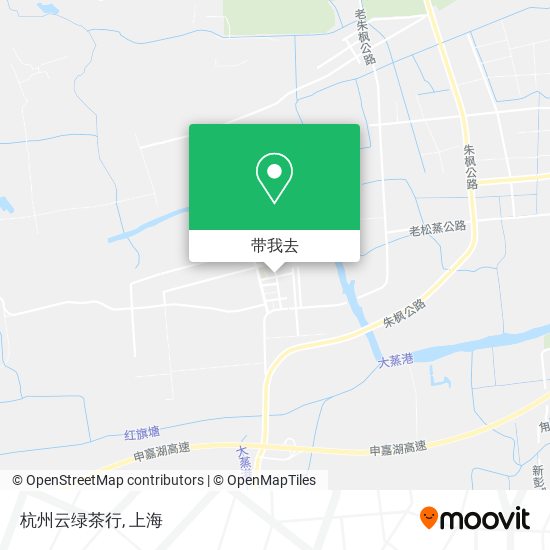 杭州云绿茶行地图