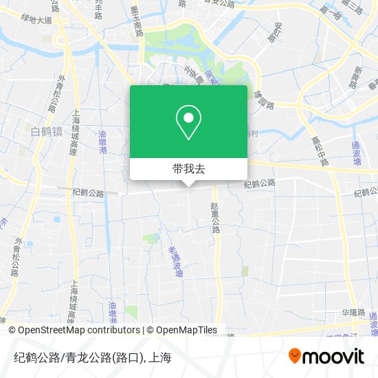 纪鹤公路/青龙公路(路口)地图