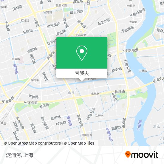 淀浦河地图