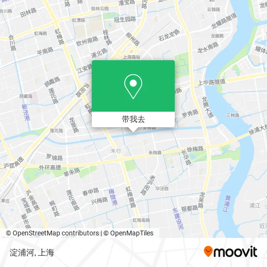 淀浦河地图