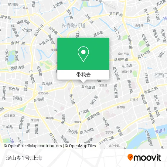 淀山湖1号地图