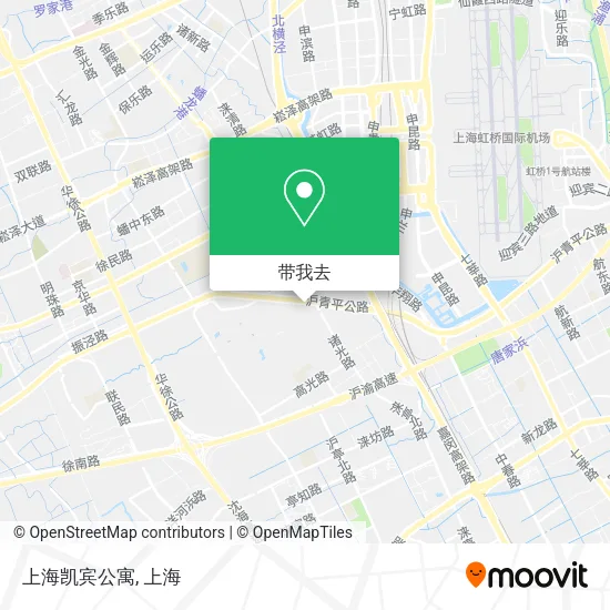 上海凯宾公寓地图