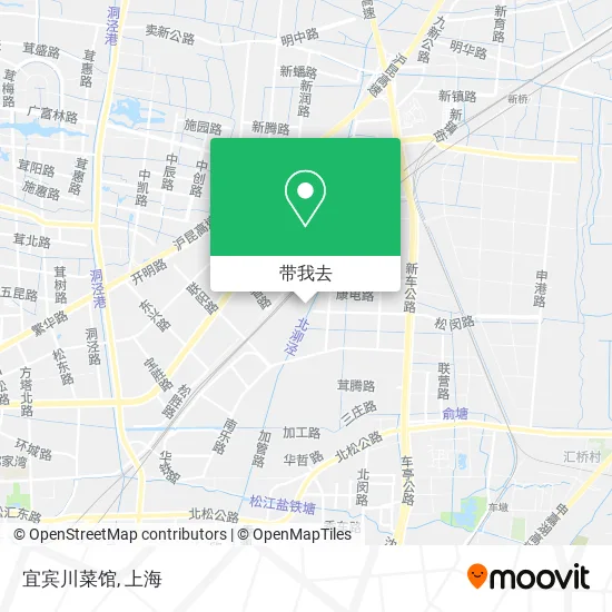 宜宾川菜馆地图