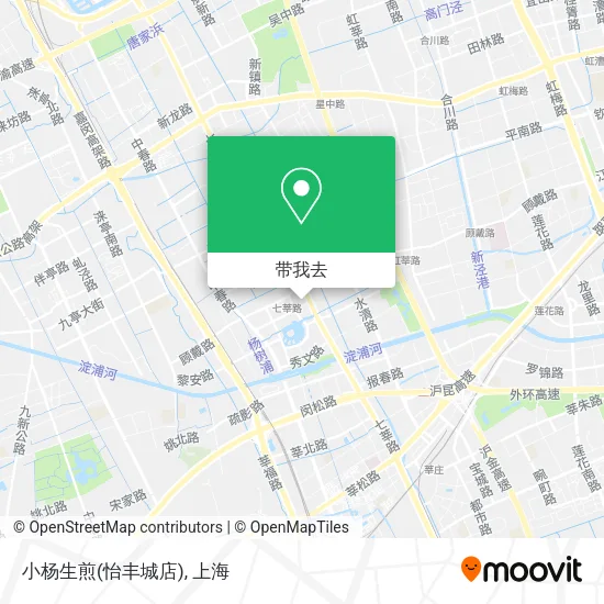 小杨生煎(怡丰城店)地图