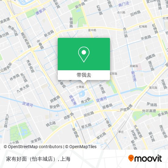 家有好面（怡丰城店）地图