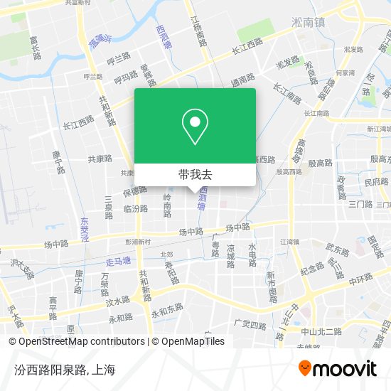 汾西路阳泉路地图