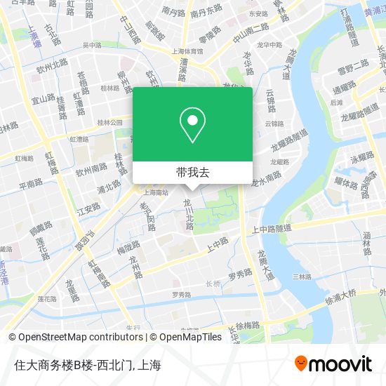住大商务楼B楼-西北门地图