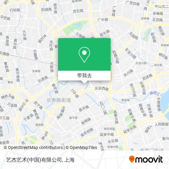 艺杰艺术(中国)有限公司地图