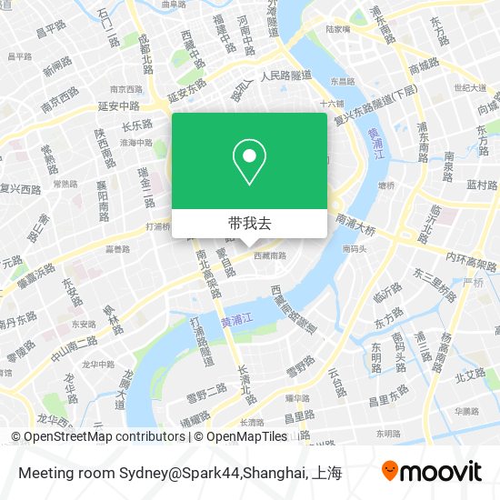 Meeting room Sydney@Spark44,Shanghai地图