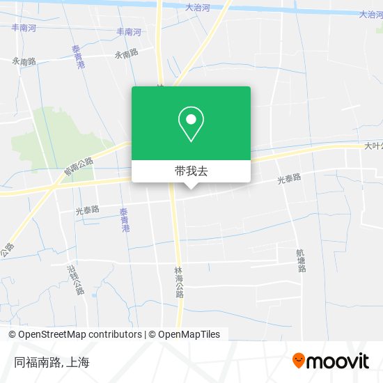 同福南路地图