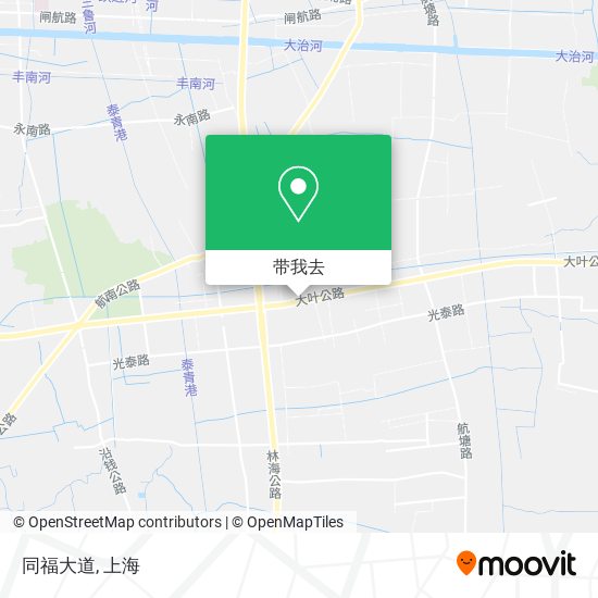 同福大道地图