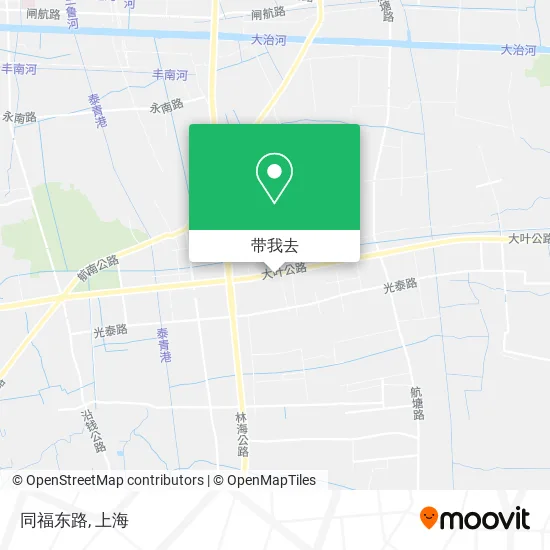 同福东路地图