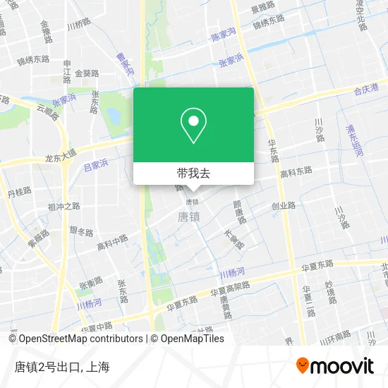 唐镇2号出口地图