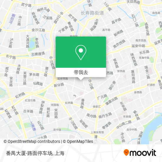 番禺大厦-路面停车场地图