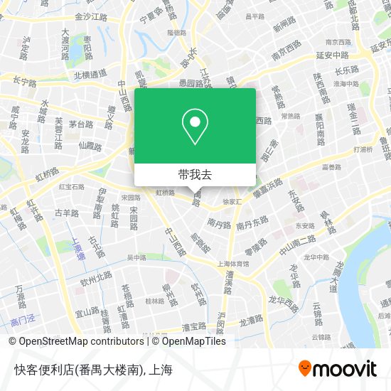 快客便利店(番禺大楼南)地图