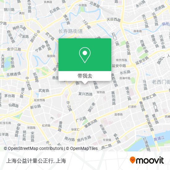 上海公益计量公正行地图