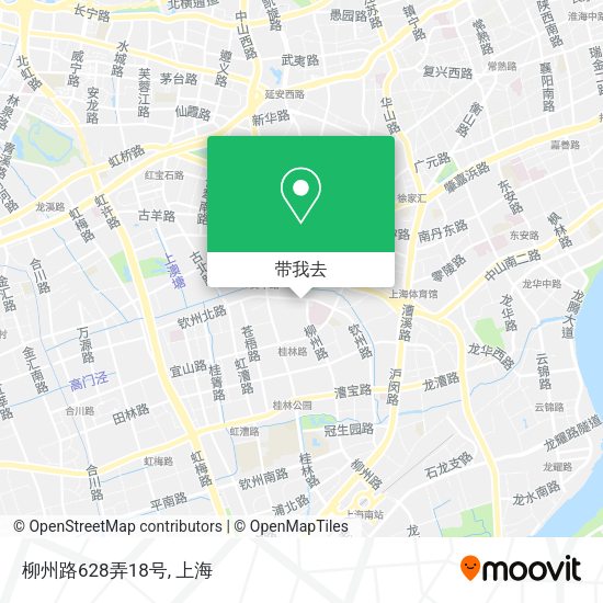 柳州路628弄18号地图