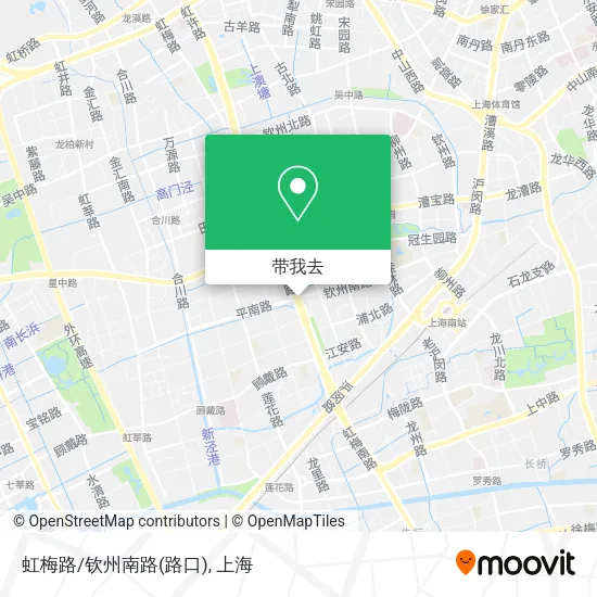 虹梅路/钦州南路(路口)地图