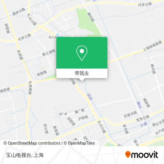 宝山电视台地图