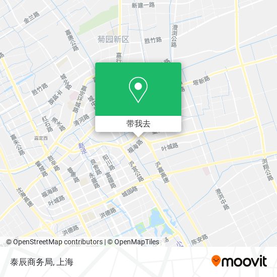 泰辰商务局地图