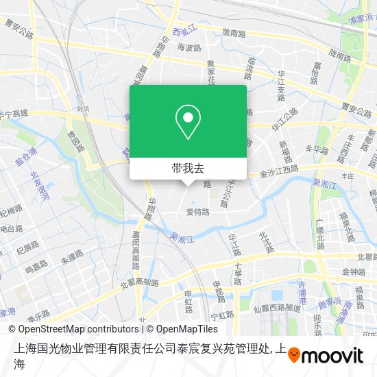 上海国光物业管理有限责任公司泰宸复兴苑管理处地图