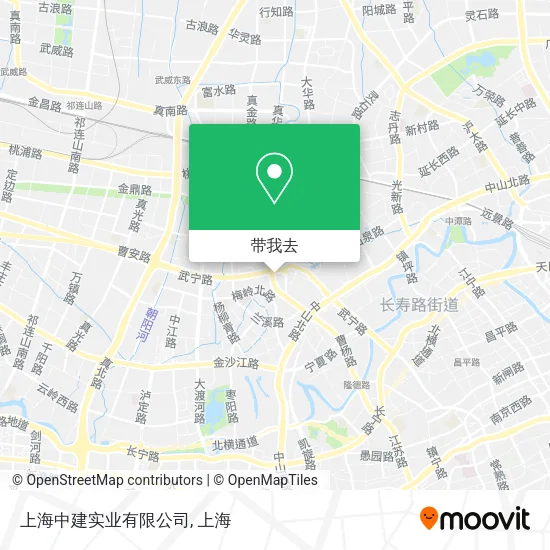 上海中建实业有限公司地图