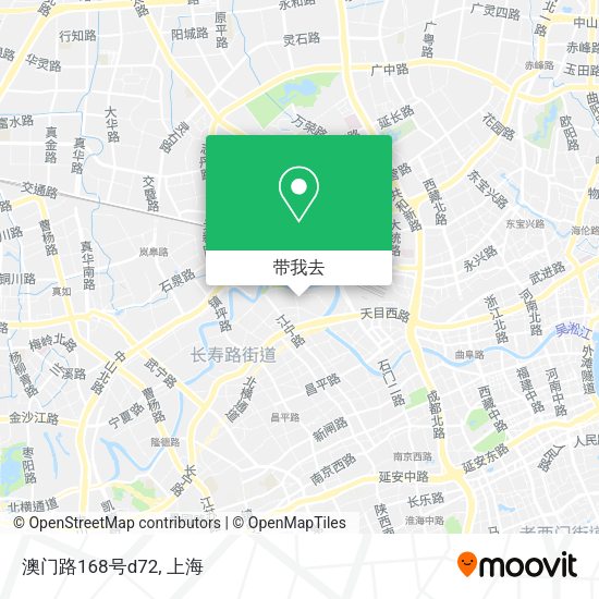 澳门路168号d72地图