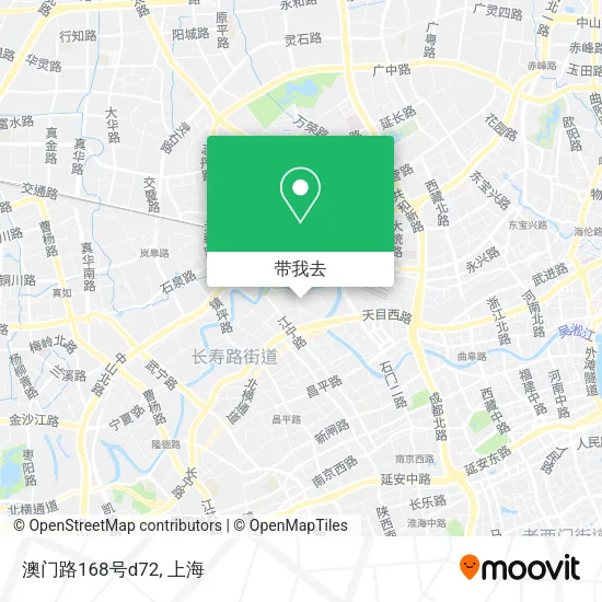 澳门路168号d72地图