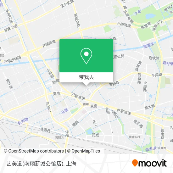 艺美道(南翔新城公馆店)地图