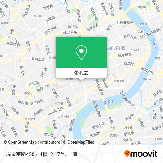 瑞金南路458弄4幢12-17号地图