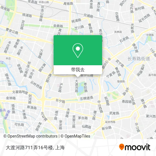大渡河路711弄16号楼地图
