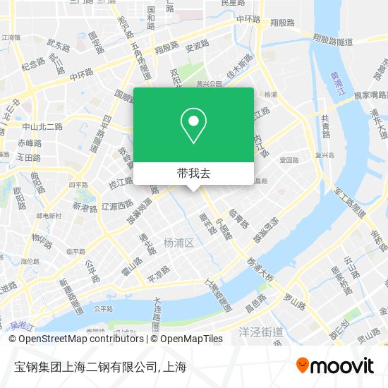 宝钢集团上海二钢有限公司地图
