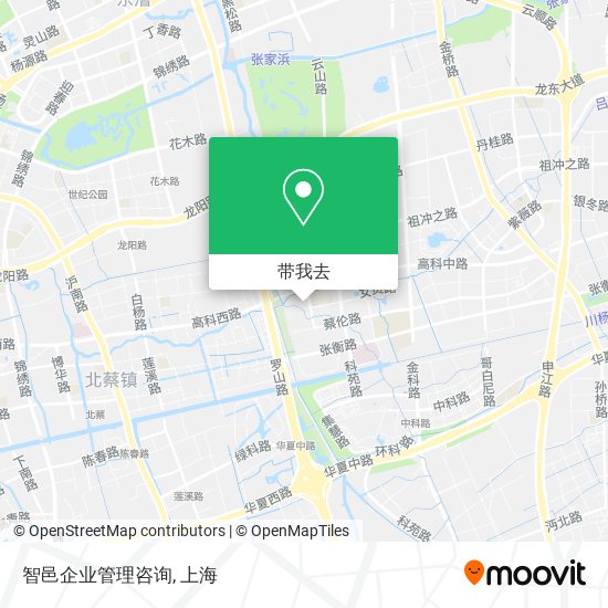 智邑企业管理咨询地图