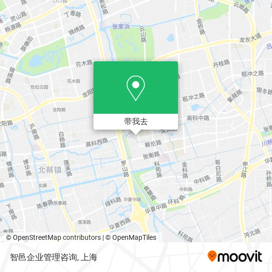 智邑企业管理咨询地图