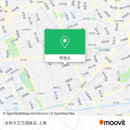 永和大王万源路店地图